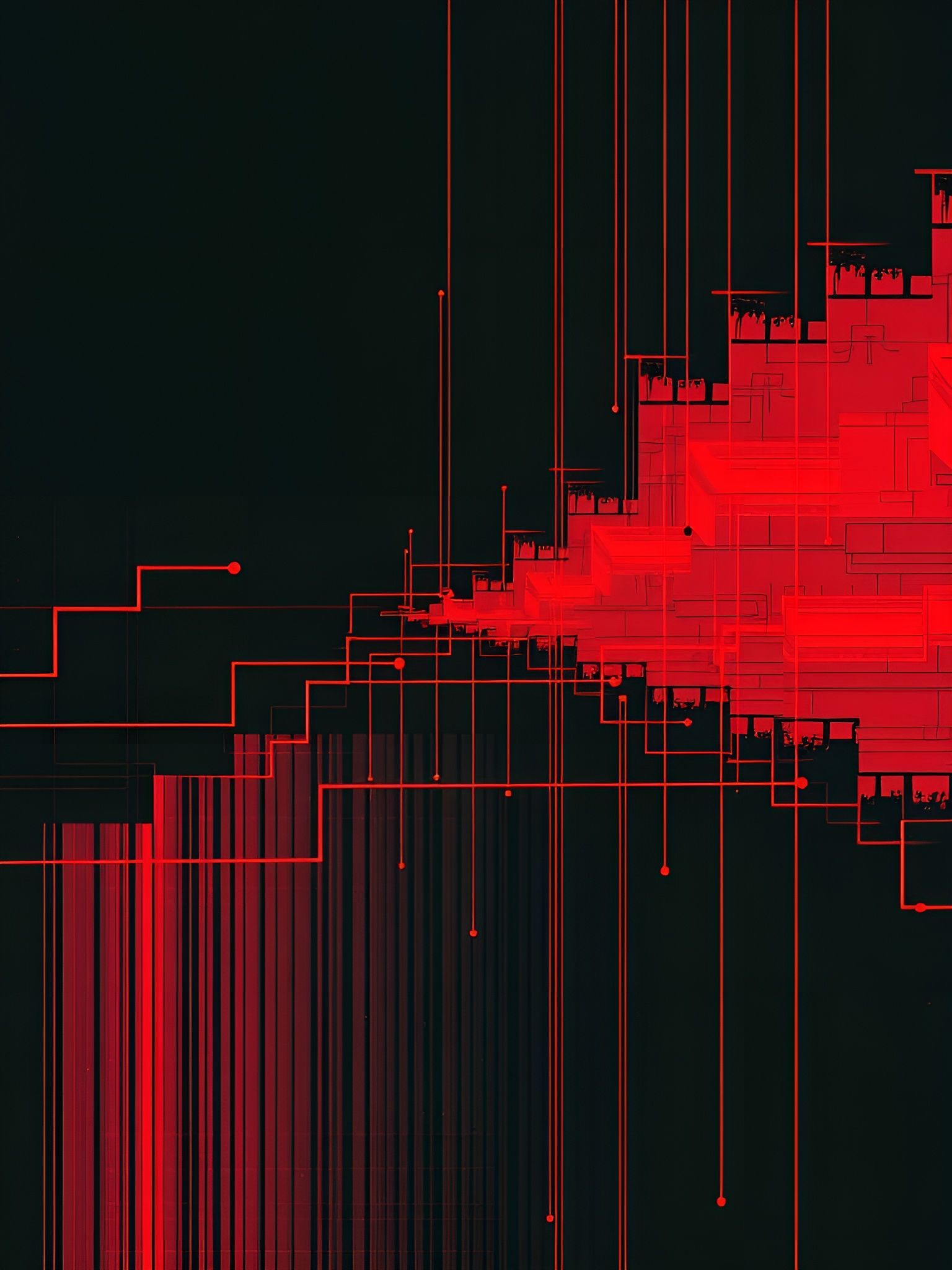 Ephemeral Cyberpunk Abstractions