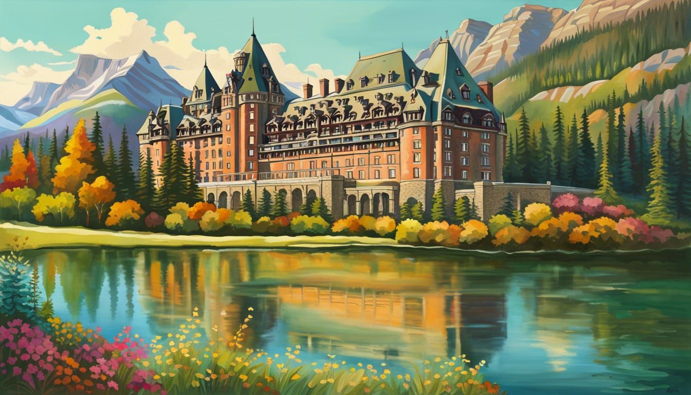 Fairmont Banff Springs Hotel, Banff National Park, Alberta, Canada 🇨🇦