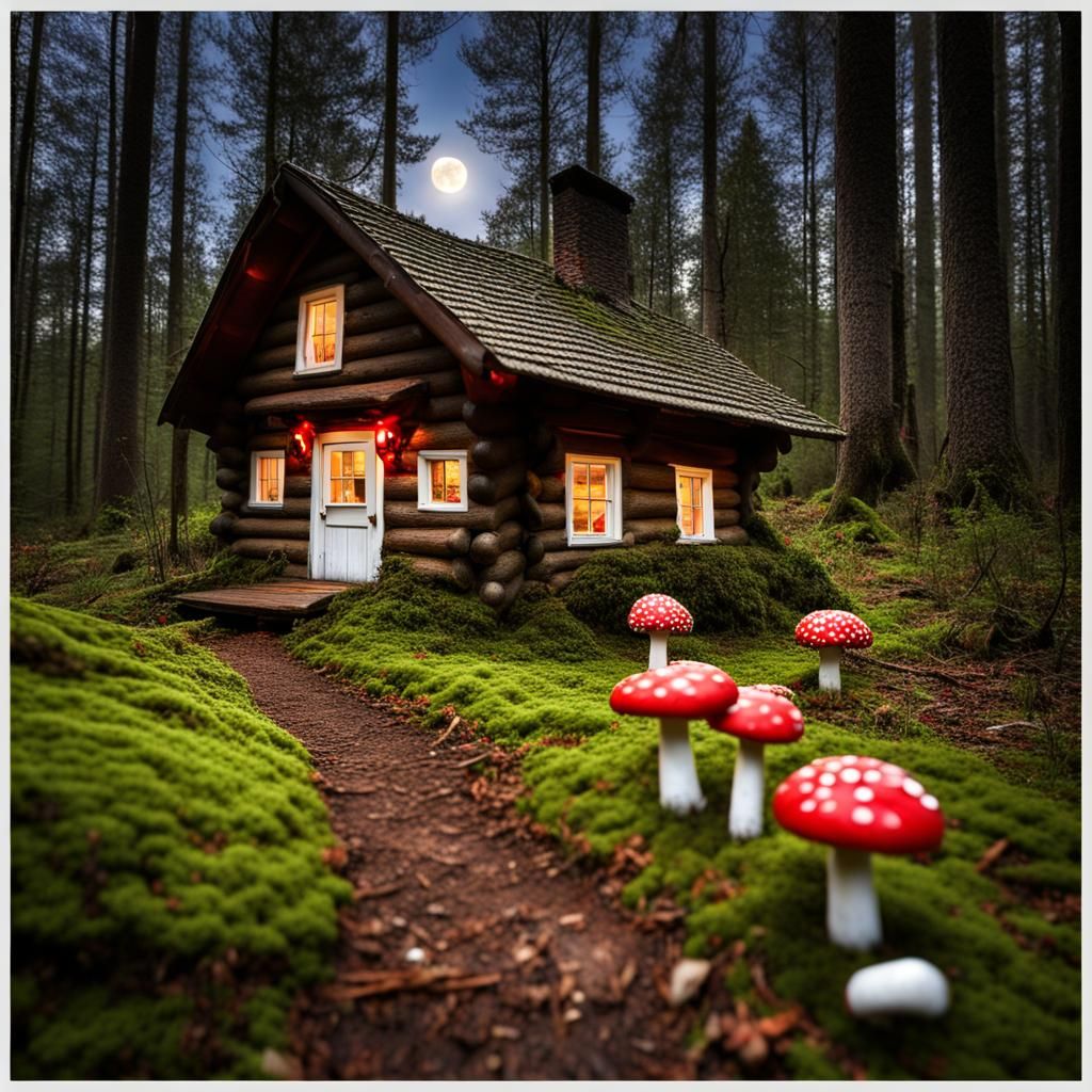 Hansel and Gretel's Enchanted Forest Home