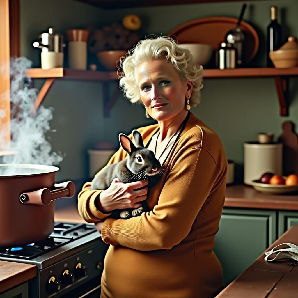 Glenn Close in Fatal Attraction Scene