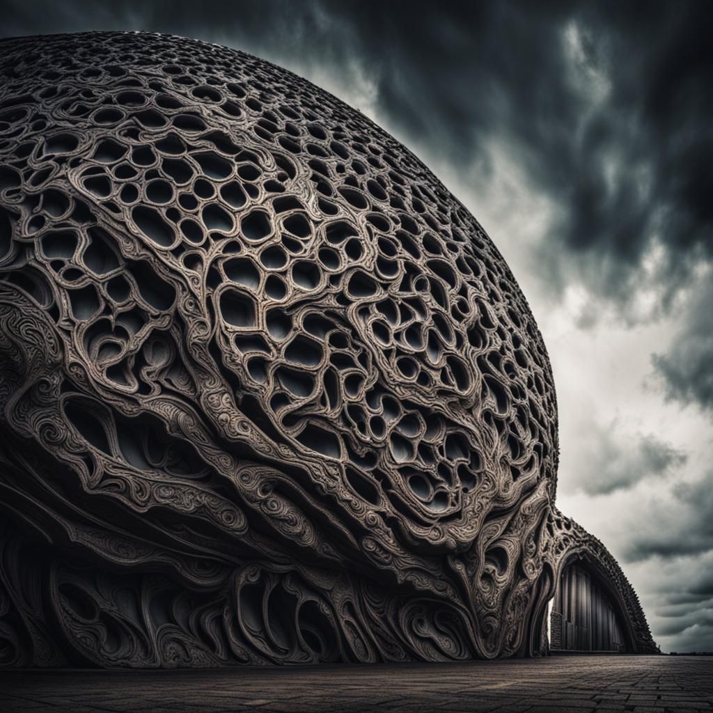 Hyperrealistic Abstract Shapes with Intricate Details