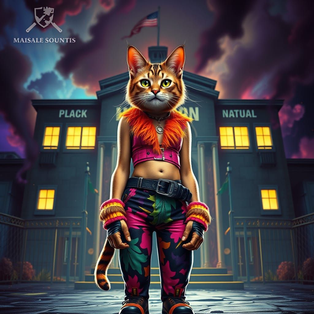 Sissy Cat Nation at Black Boot Prison: Hyperrealistic Art