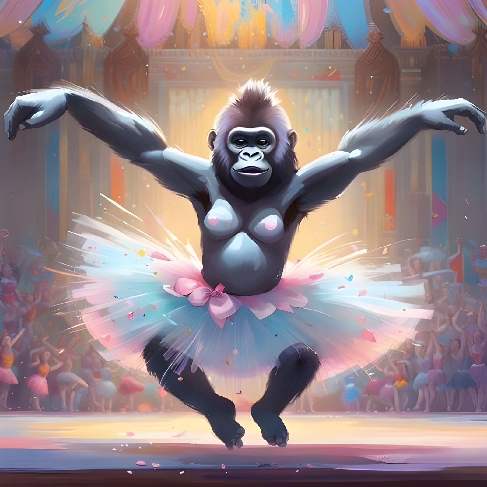 Gorilla Ballerina