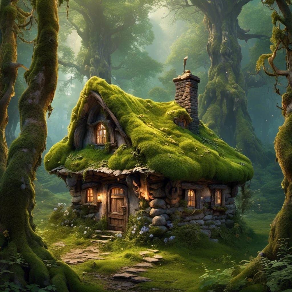 Deep in the forest ...