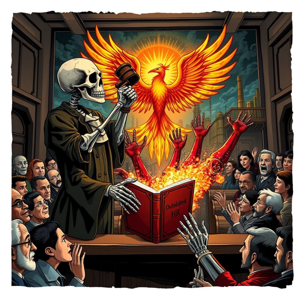 Industrialist Judge Unleashes Diverse Hands in Cyberpunk Cou...