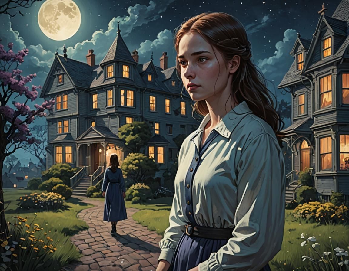 Eerie Niece of a Sleepwalker: AI Interpretation