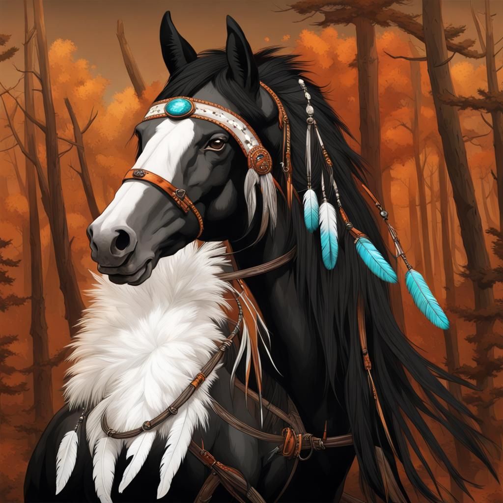 Native American horse