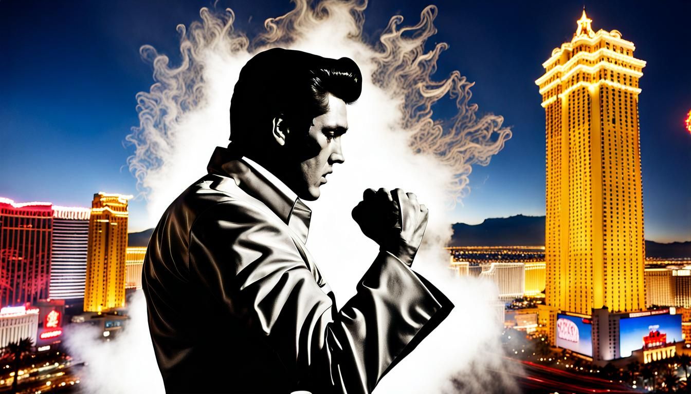 Elvis Presley vs Cthulhu in Las Vegas: Double Exposure