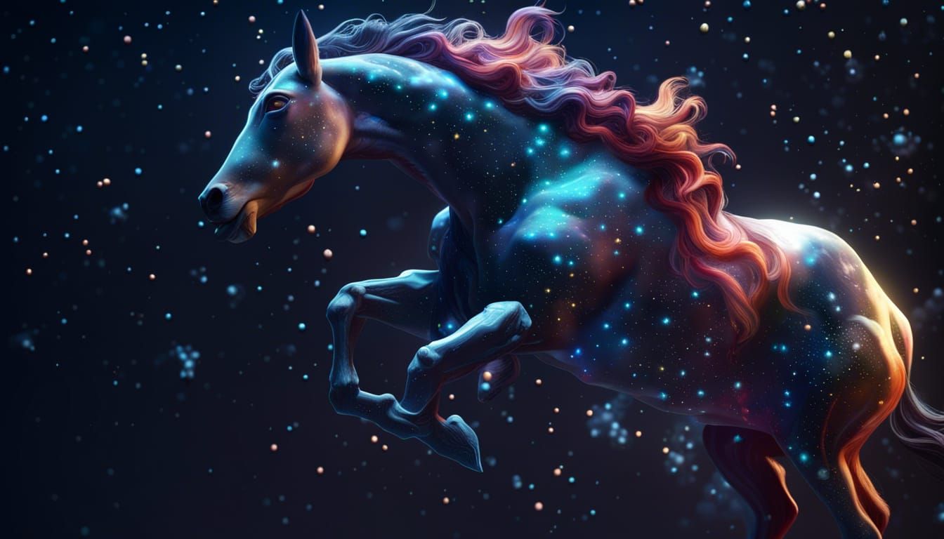 Centaur Constellation in Hyperrealistic 3D