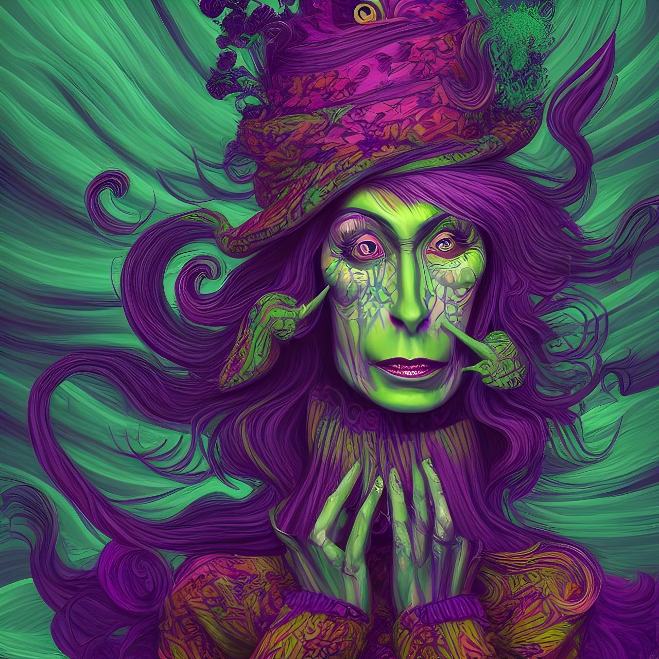 psychedelic Wicked Witch🧙‍♀️