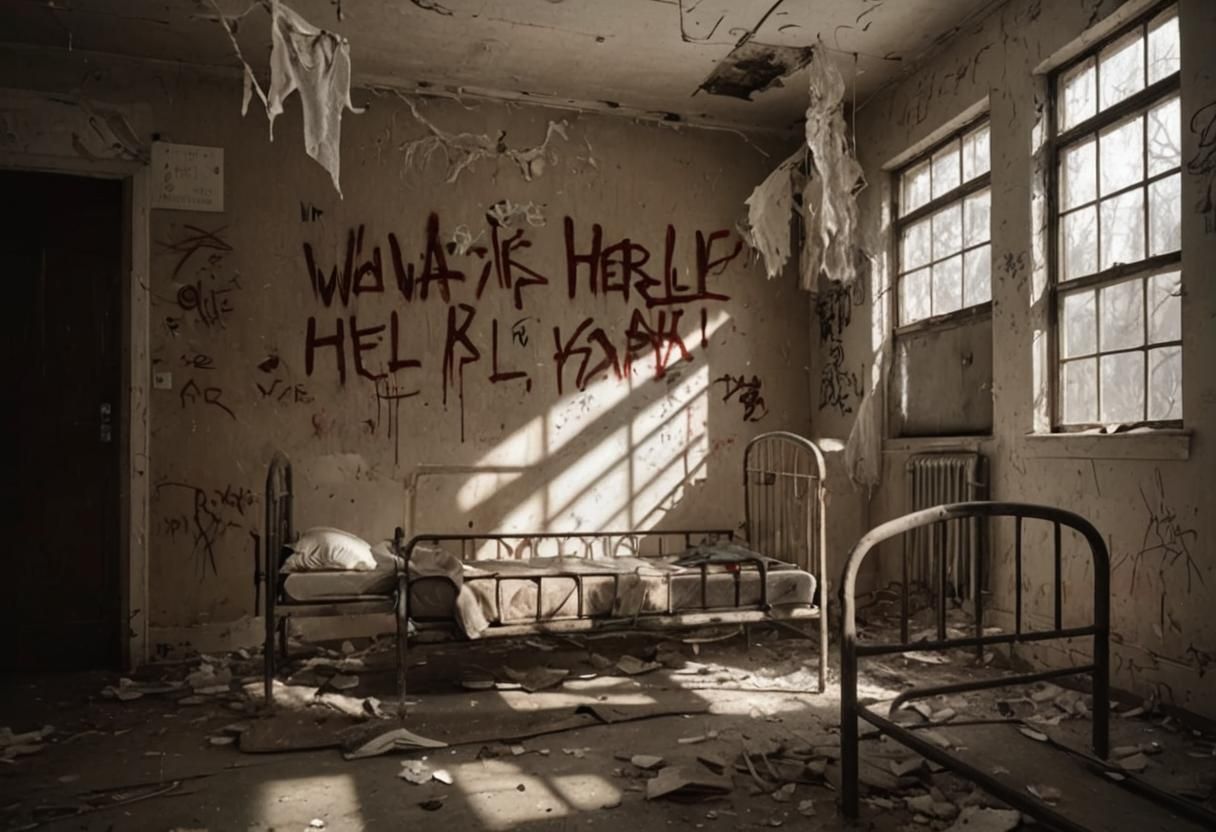 Eerie Hospital Room