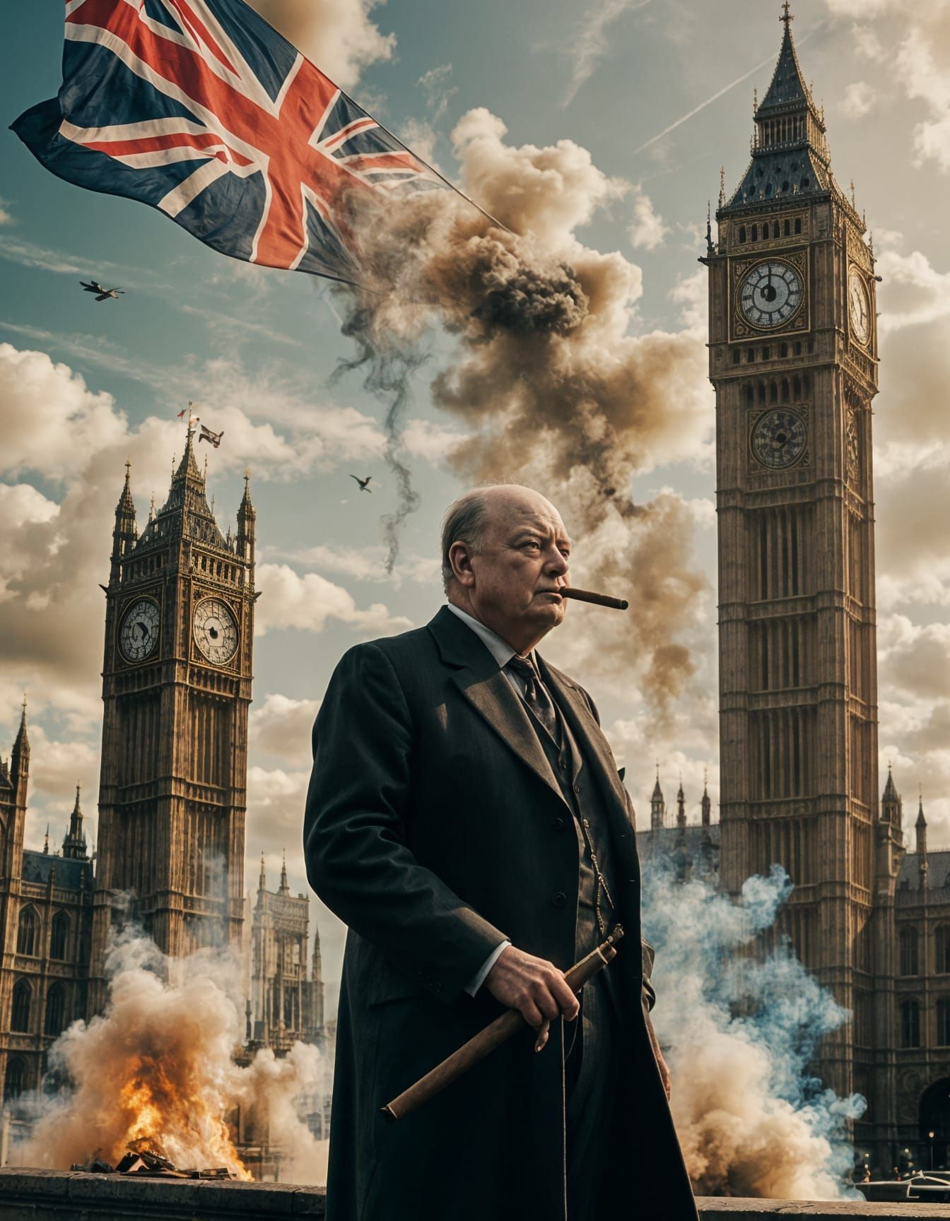Churchill's London: A Cinematic Tribute
