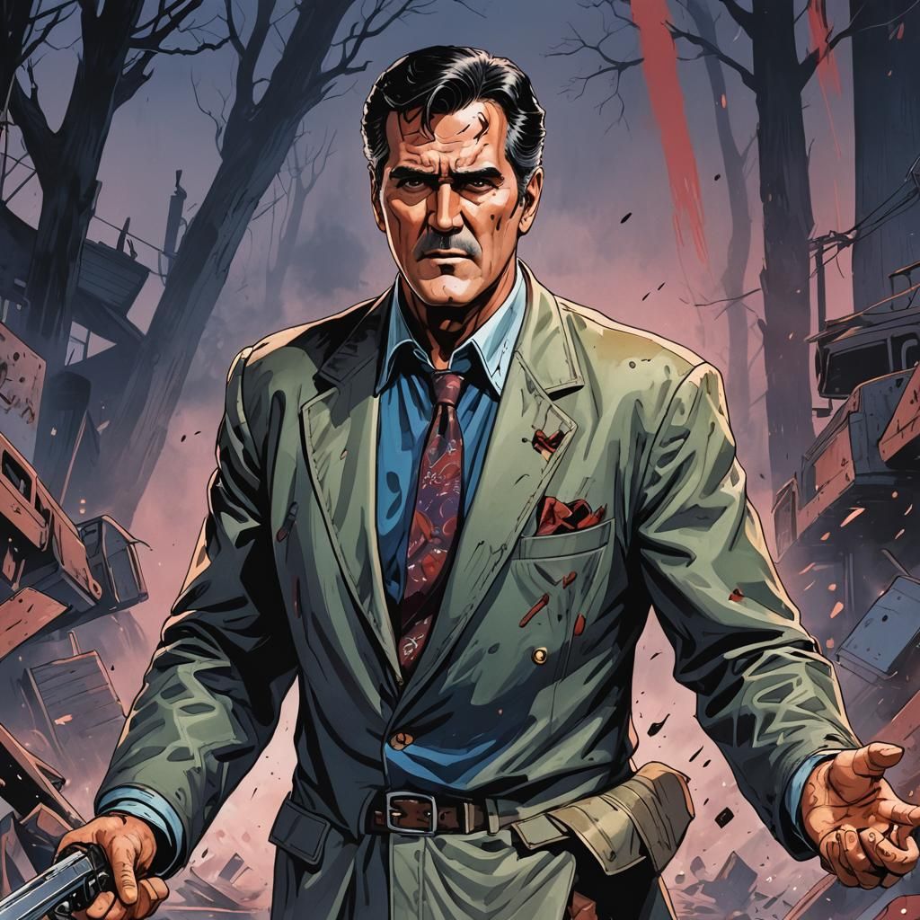 Bruce Campbell as Anime Psycho Killer