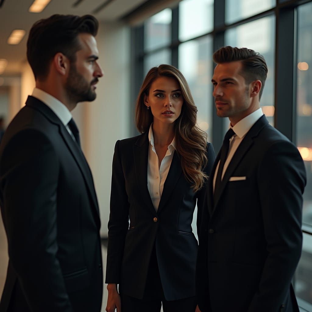 Corporate Love Triangle in a Gilded Cage