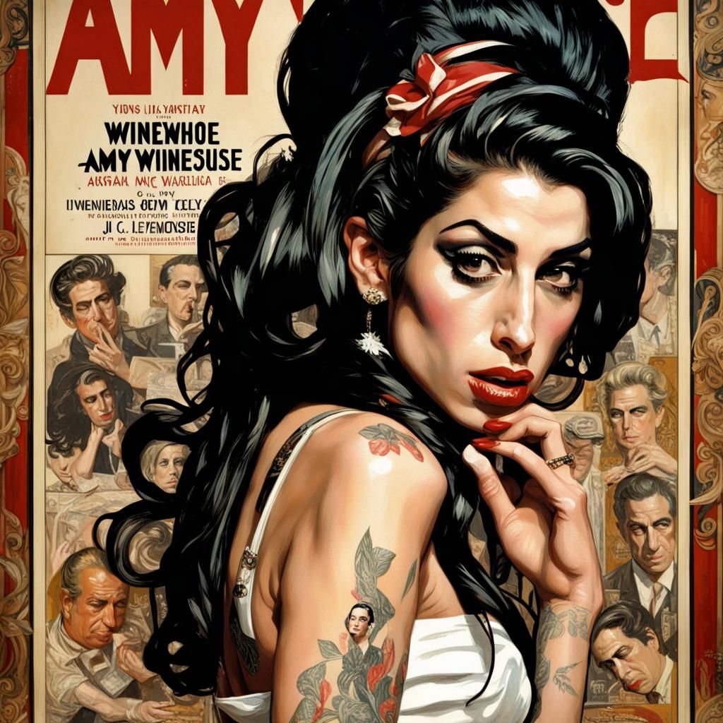 WALL POSTER AMY WINEHOUSE