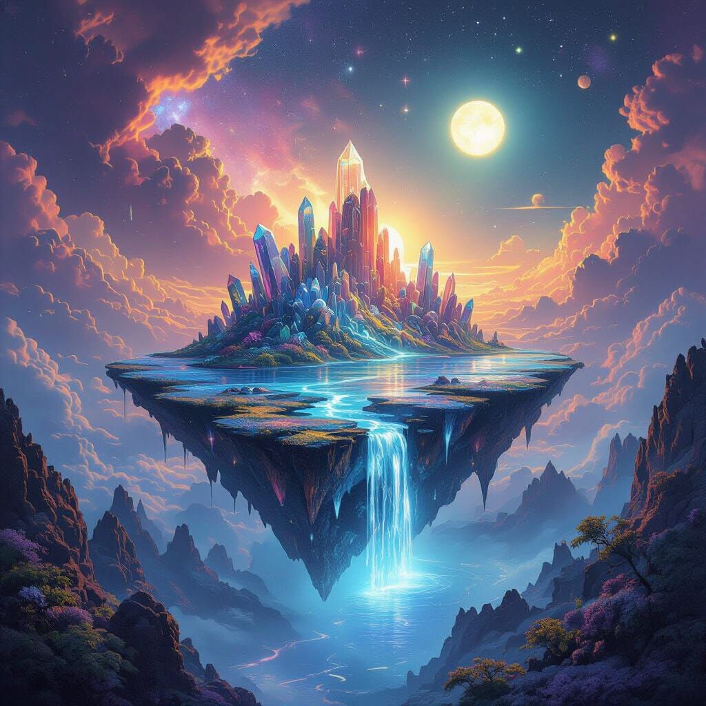 Cosmic Islands in an Unknown Galaxy