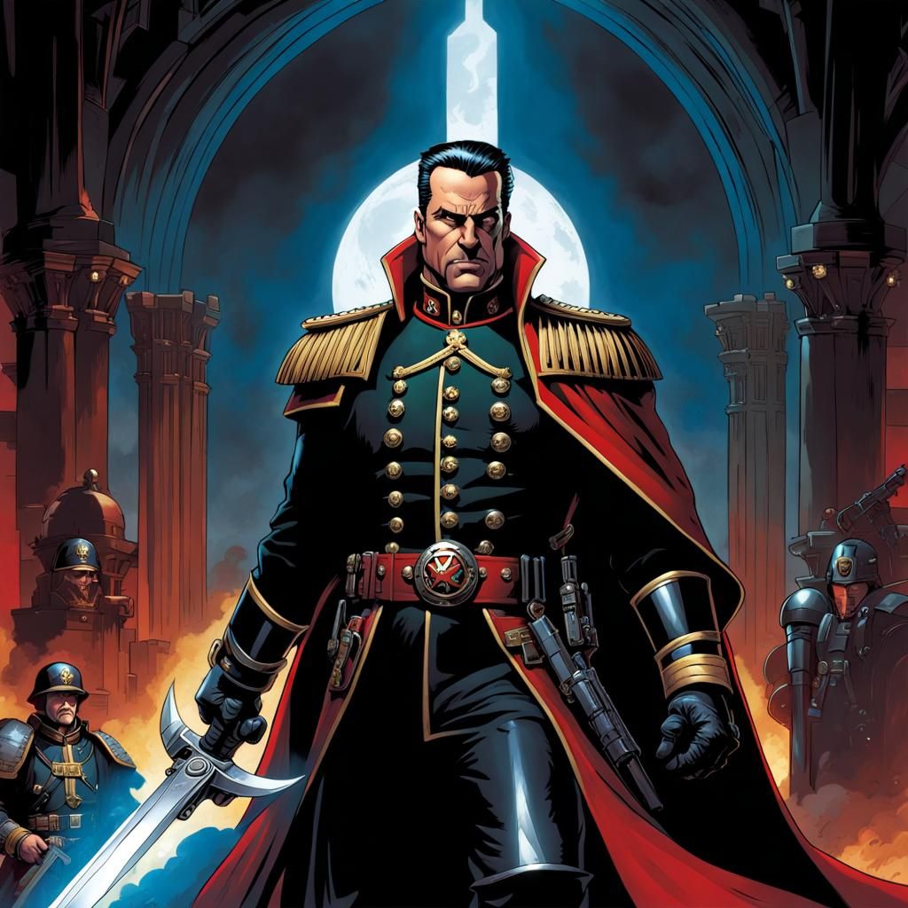 Lord Commissar of the Imperial Guard in Comic Art