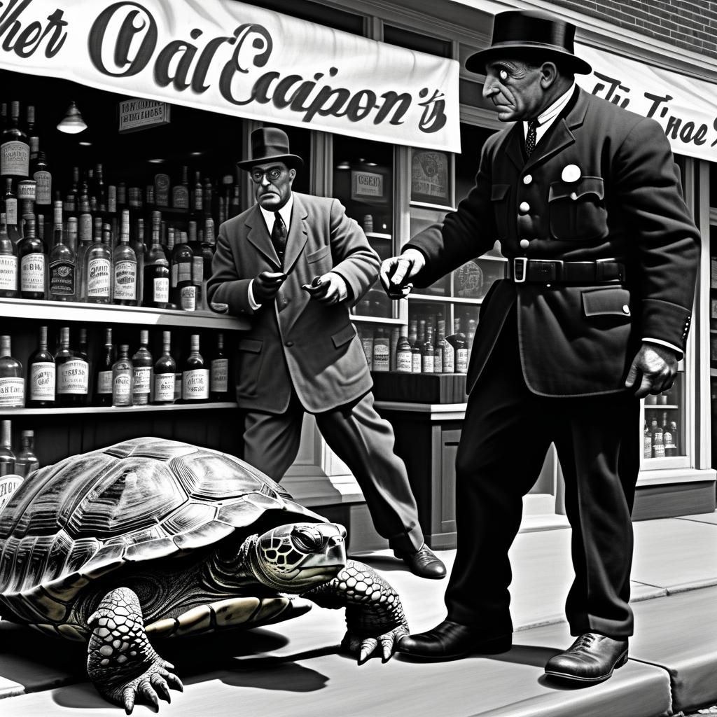Turtle Thief's Farce: A 1930s Kansas City Caper