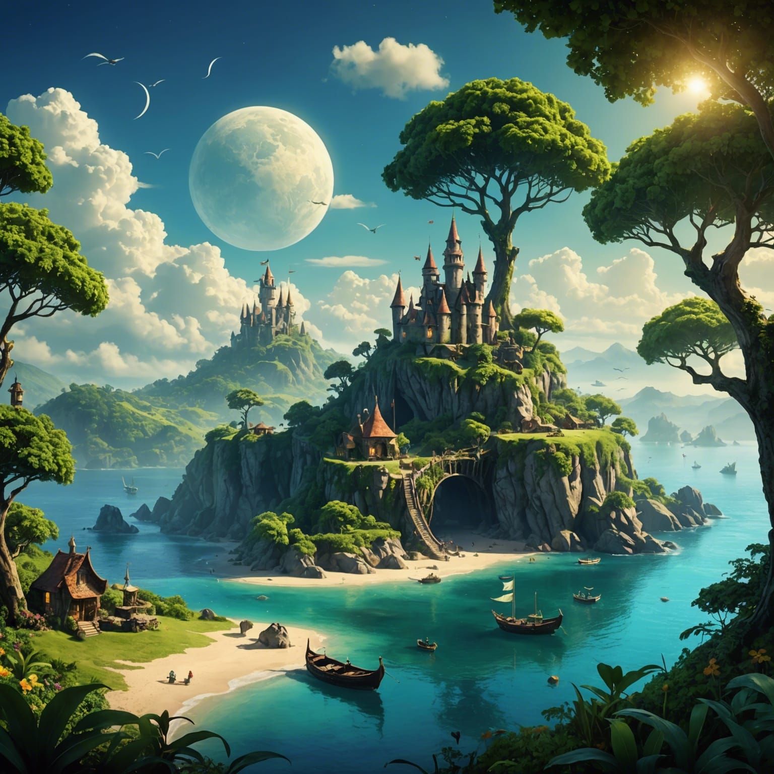 Neverland: Fictional Island of Peter Pan and Friends