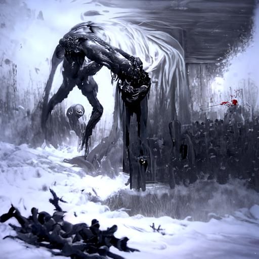 Horrific Insanity in the Style of Doré