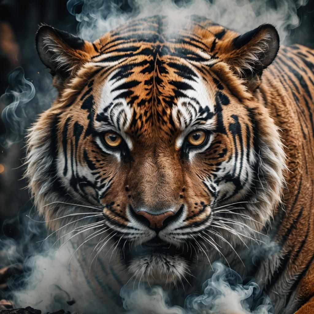 Mystical Tiger Eye in Smoky Haze