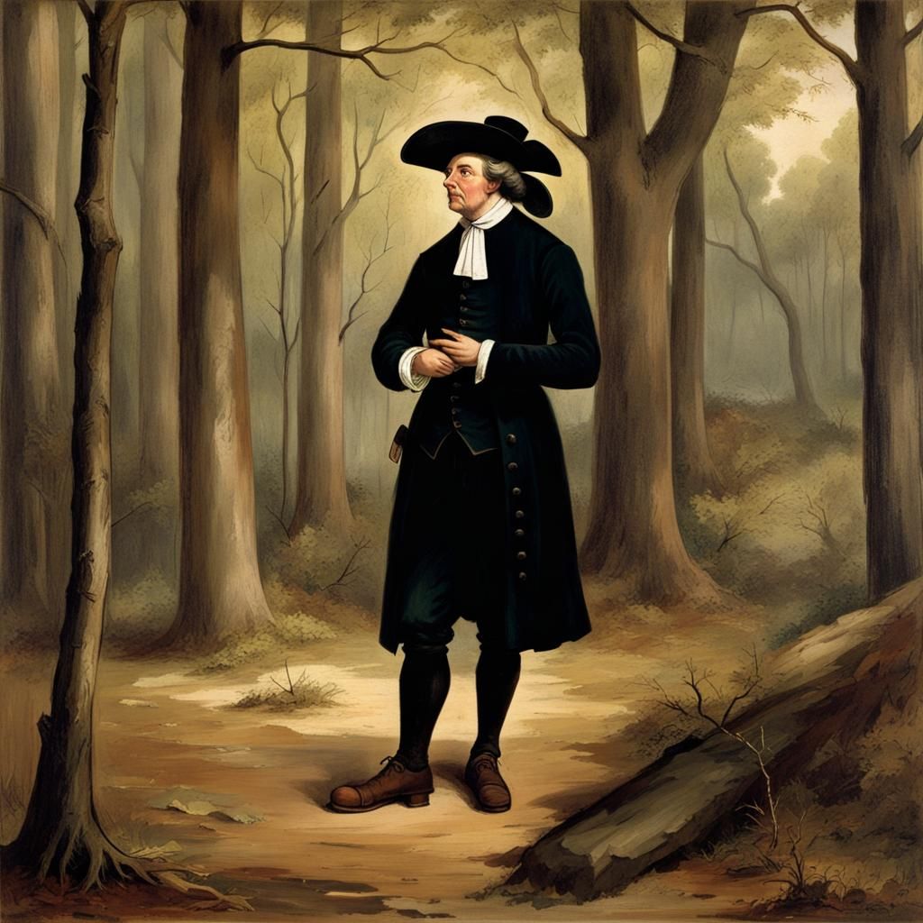 Puritan Man, 1700s
