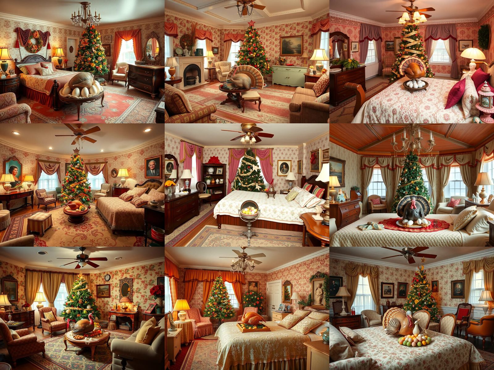 Kitsch 1950s Thanksgiving Turkey Time Capsule