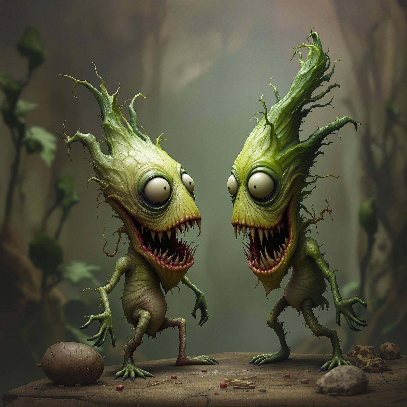 Fired from the cast off Veggie Tales