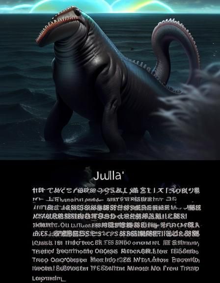 Gigantic One-Eyed Sea Monster from the Mariana Trench