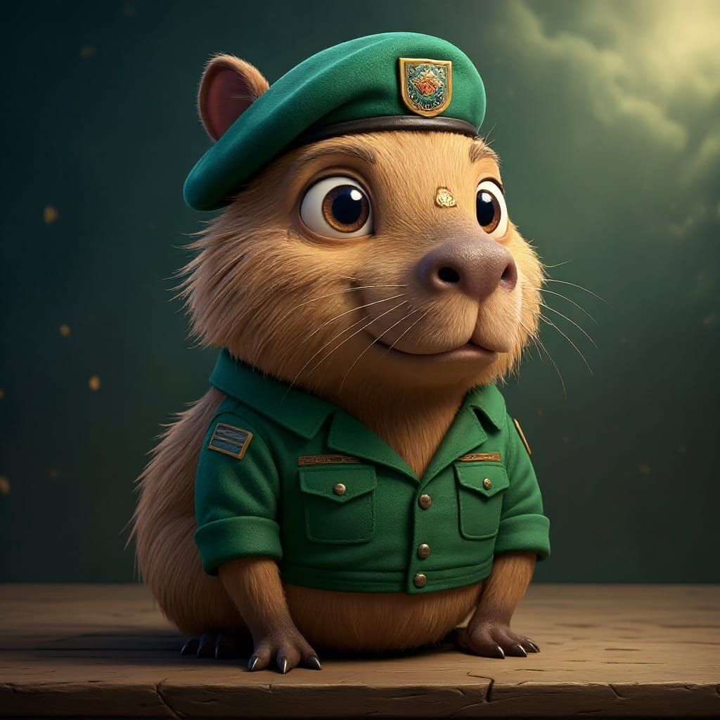 Pixar Style 3D Animation Rendering