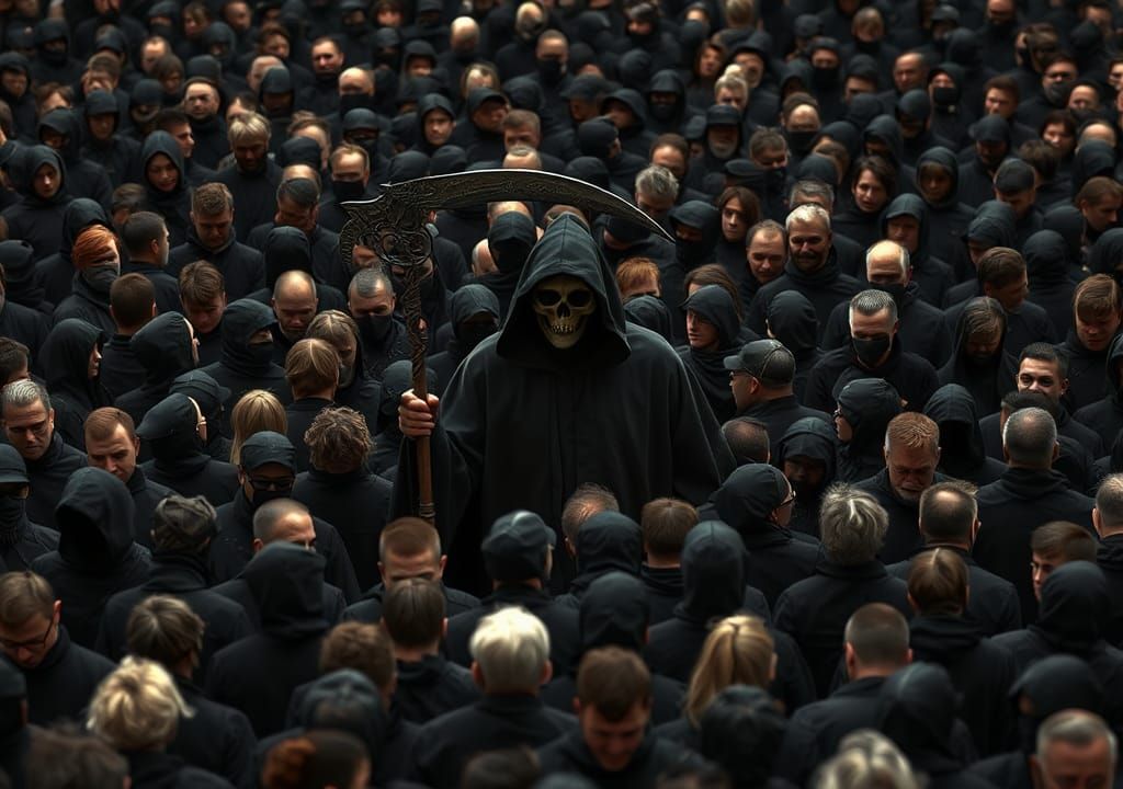Find the Grim Reaper in the Crowd