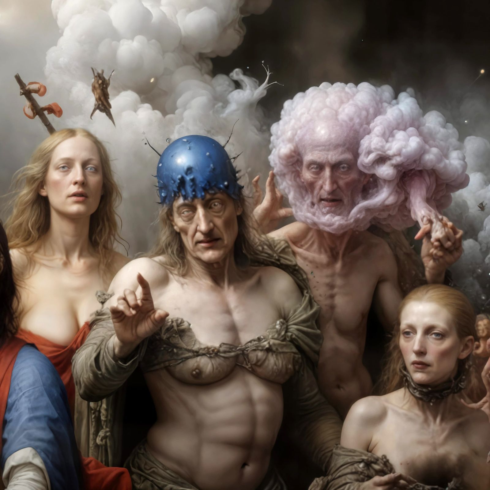 "Wait - just a minute! Are you assailing my character and that of my Friends?"