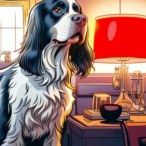 Bob the Sprocker Spaniel