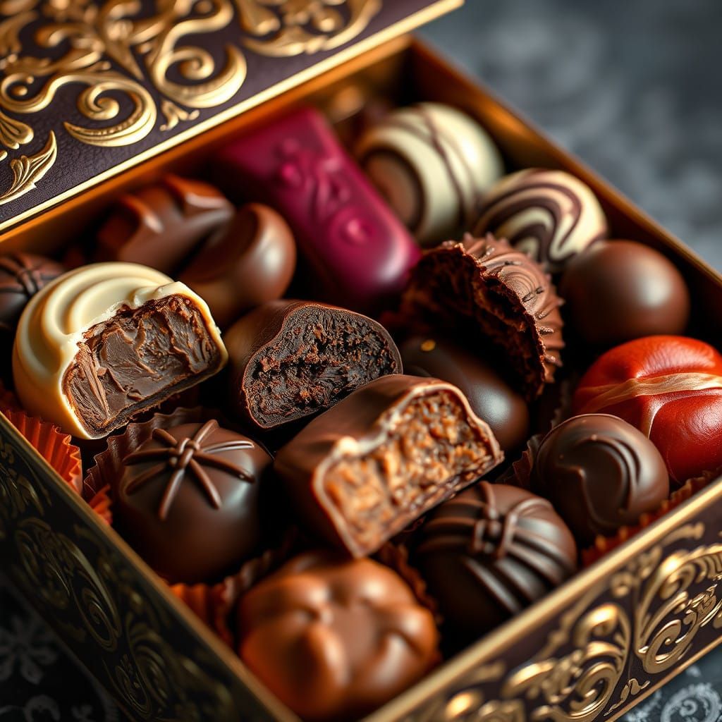 "Life is like a box of chocolates....you never know what your gonna get "