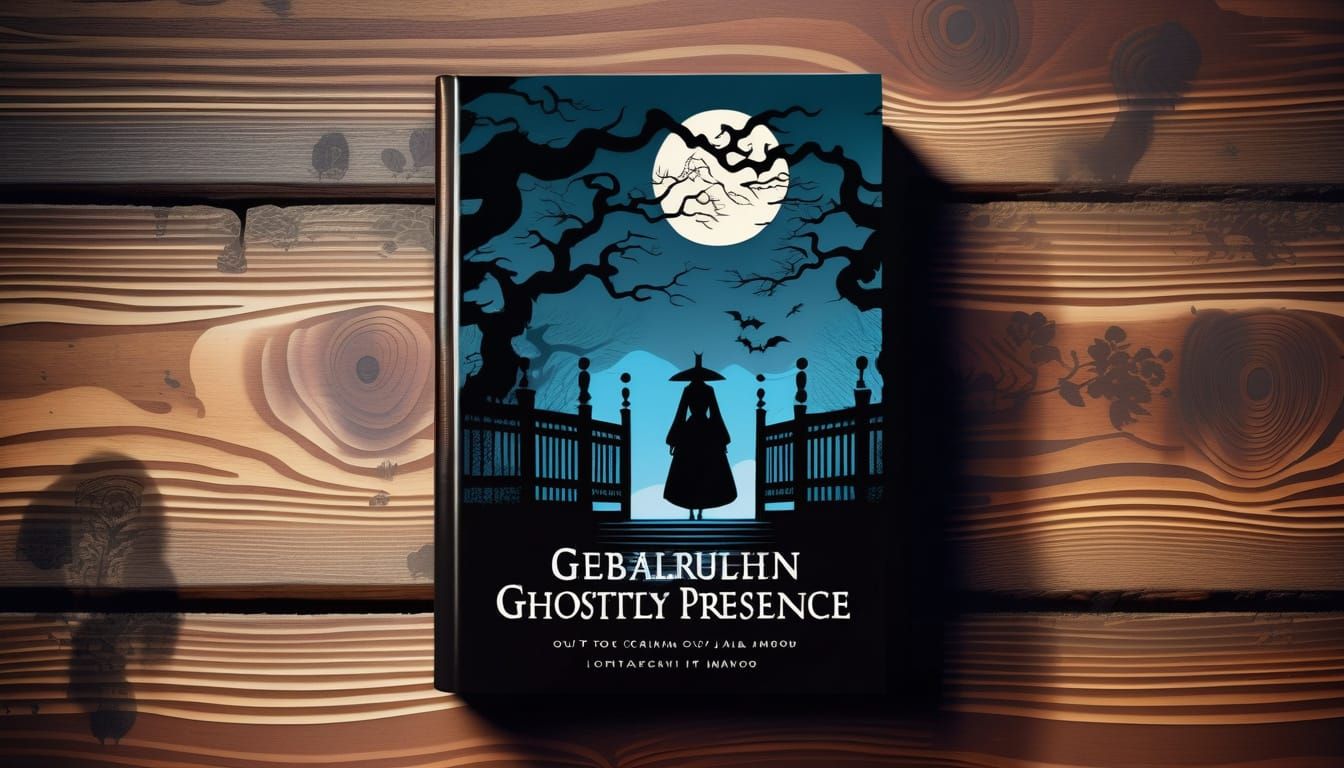 Ghostly Presence Emerging from Victorian Japanese Manor Wall