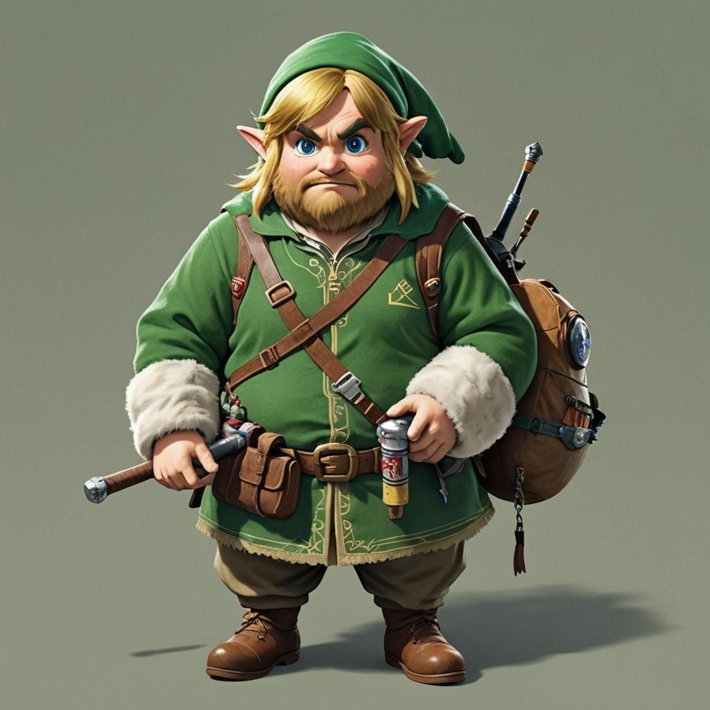 Hyperreal: Link as Homeless Chainsmoker in Hyrule