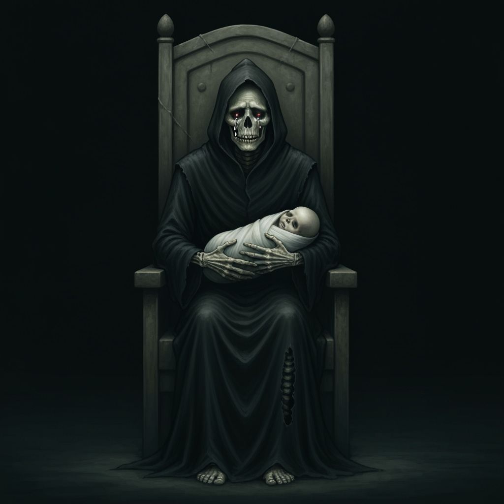 The Grim Reaper's Burden: Emotional Void