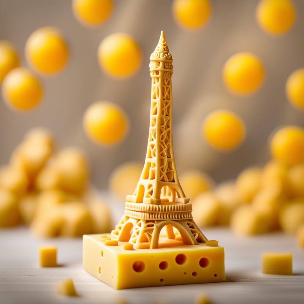 cheesy Eiffel Tower