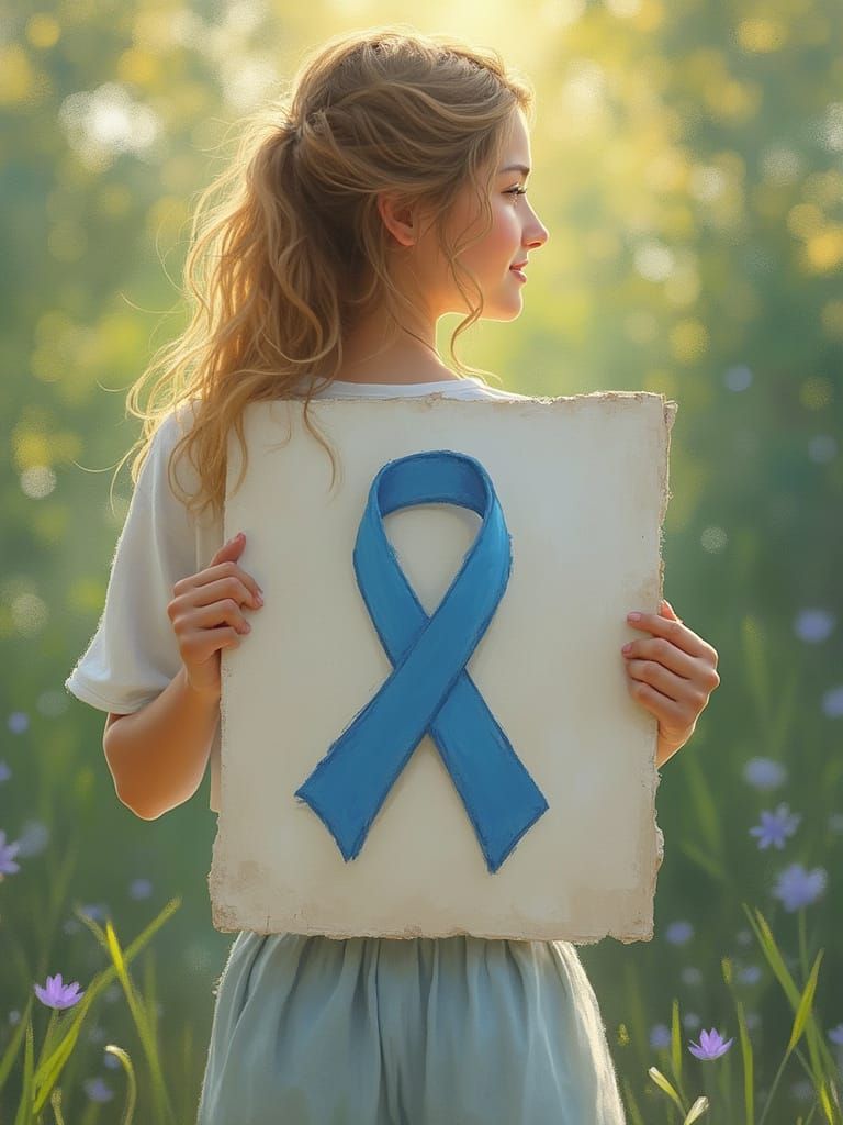 Impressionist Tribute to Chronic Fatigue Awareness