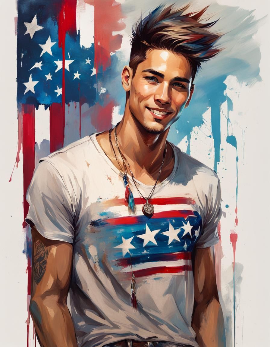 All-American Lad 240712L