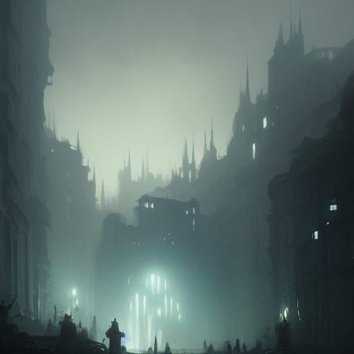 Fear Breaks Through: Dark Fantasy Concept Art