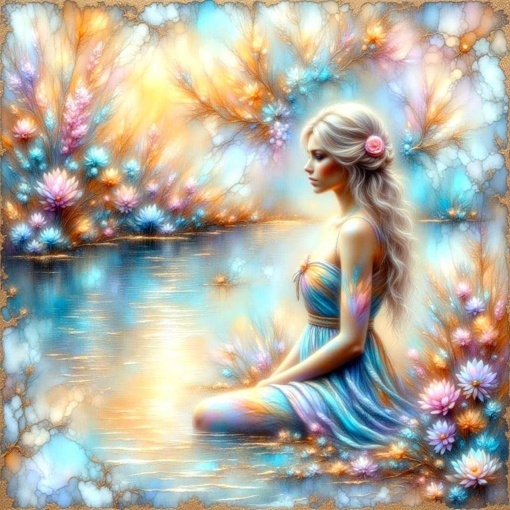 Romantic Moment in Pastel Hues