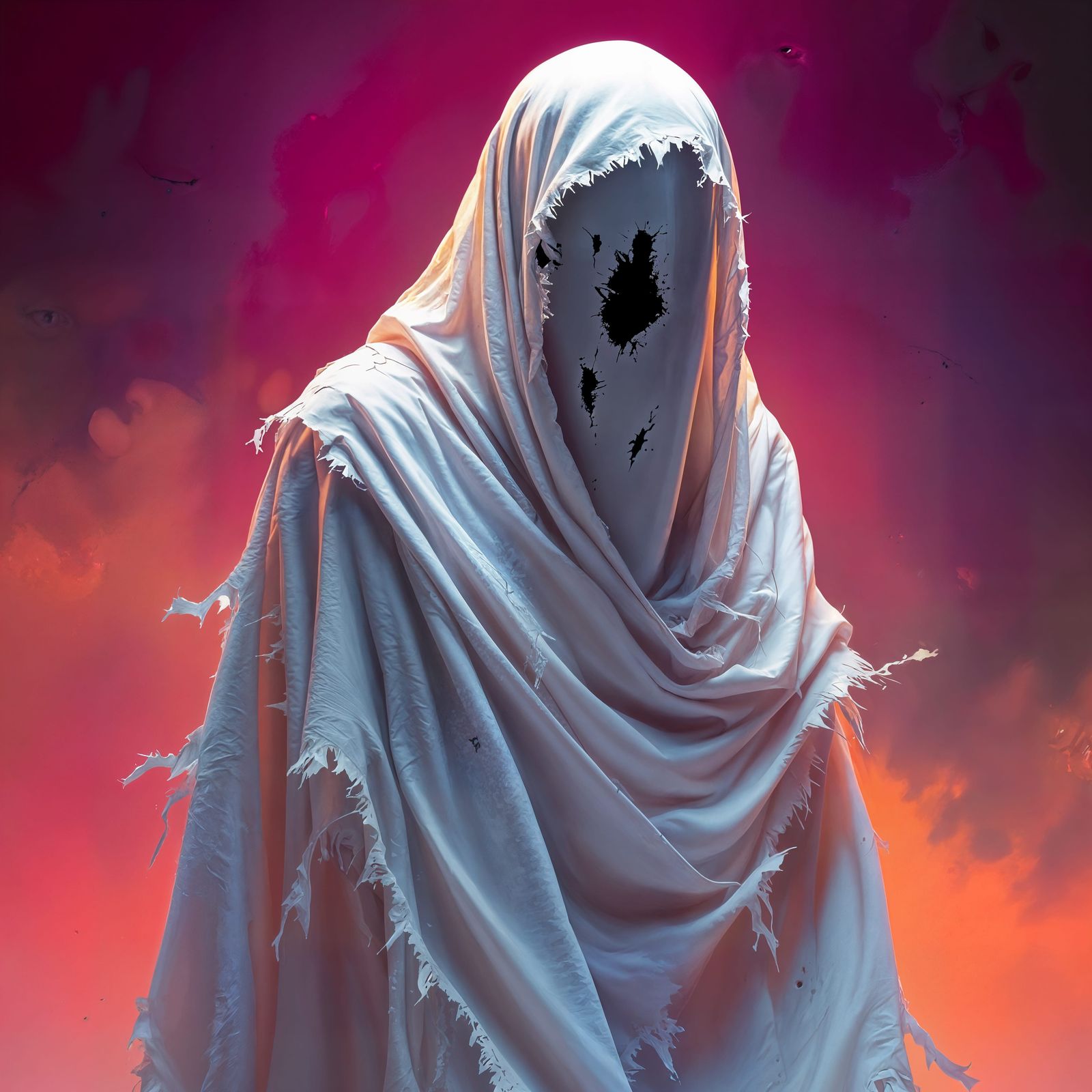 Ethereal Ghost in Hyperrealistic Art Style