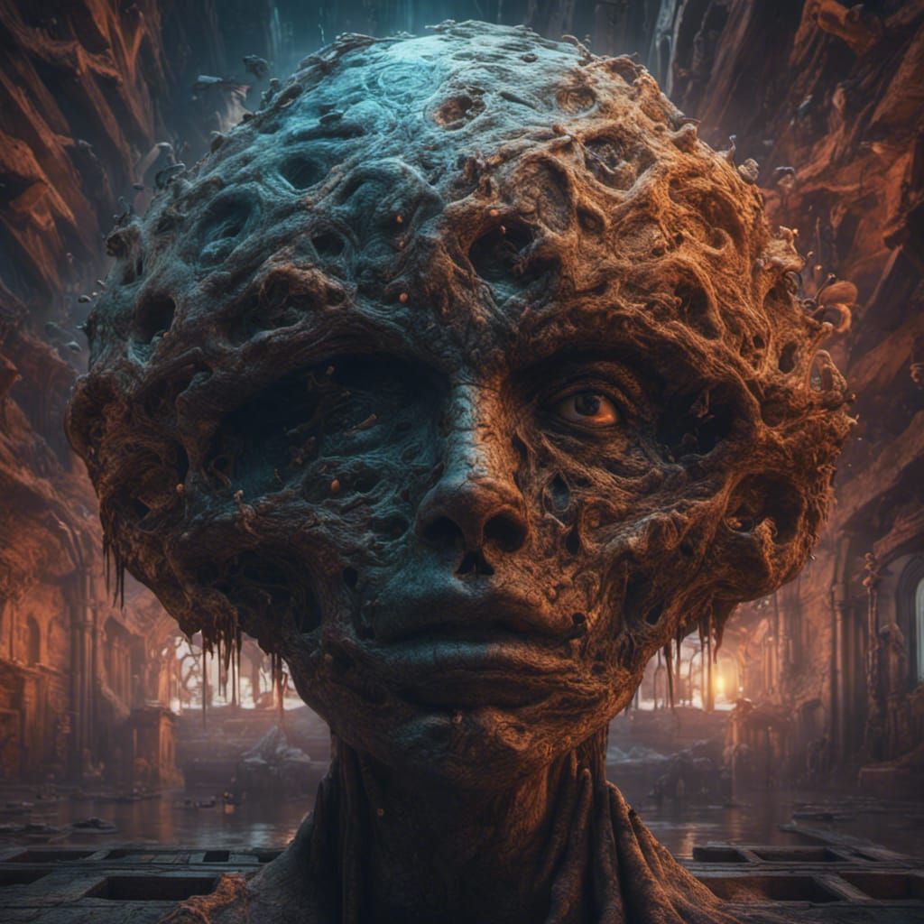 Stuck inside his own head,