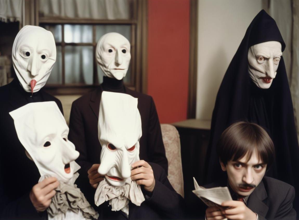 “I was ashamed of myself when I realised life was a costume ...