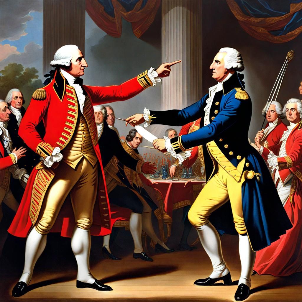 George Washington vs King George III: Disco Dance Battle
