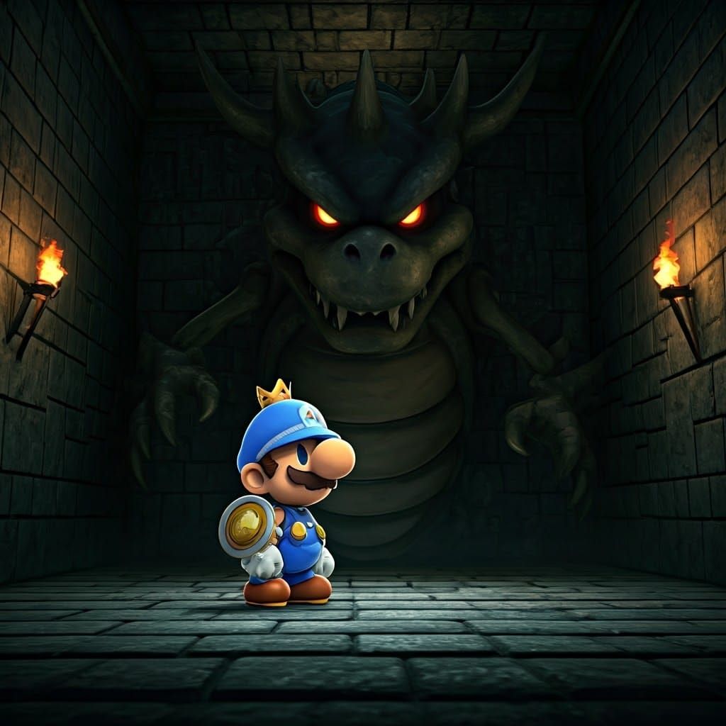 Prince Mush Faces Bonetail: A Dramatic Photo