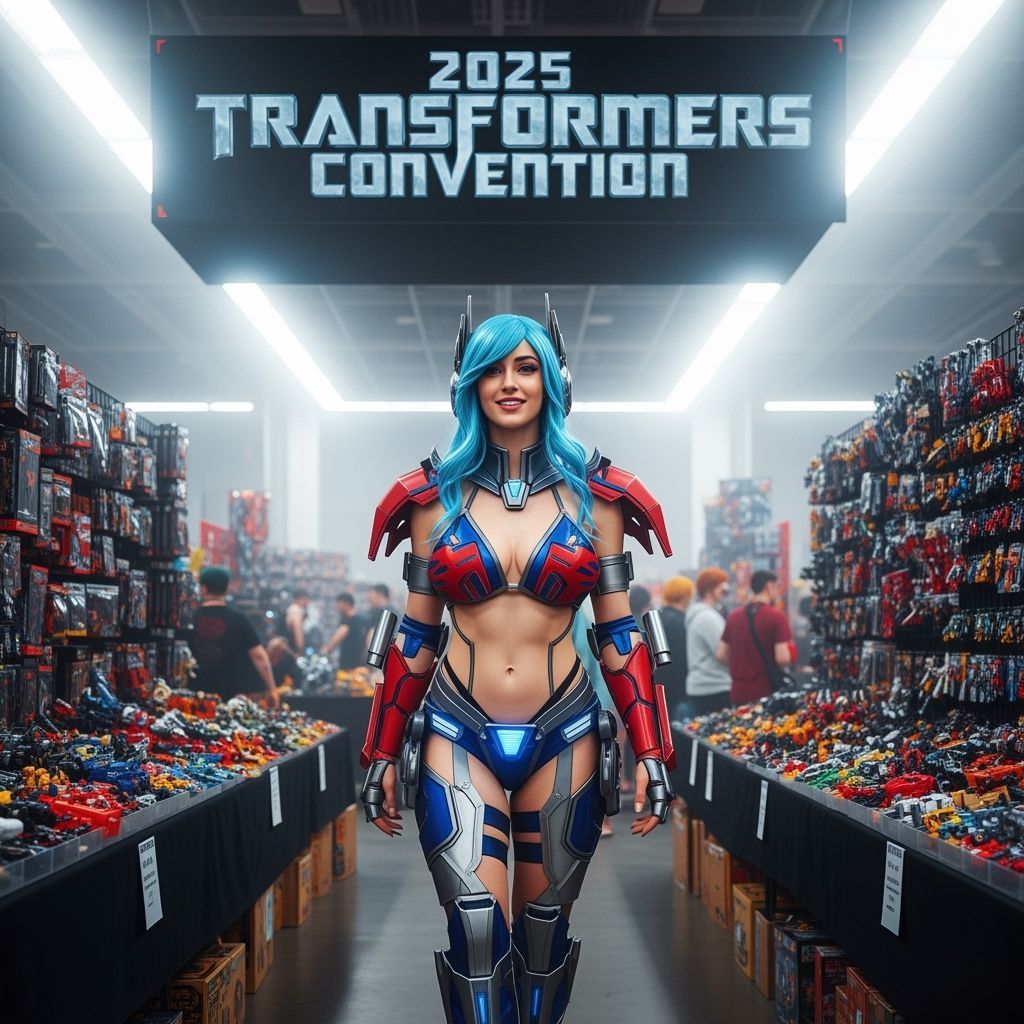 Optimus Prime Bikini at Transformers Convention