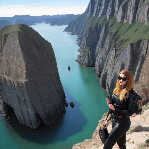 Tectonic Girlfriend: AI Generated Interpretation