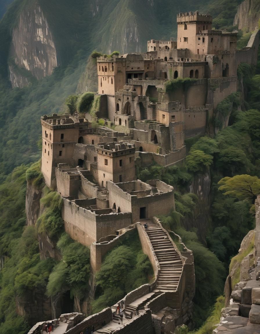 Incas Construct Gothic Gormenghast Castle